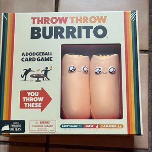 Throw Throw Burrito Dodgeball Card Game - Multicolor